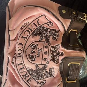 Juicy Couture pink hobo bag
